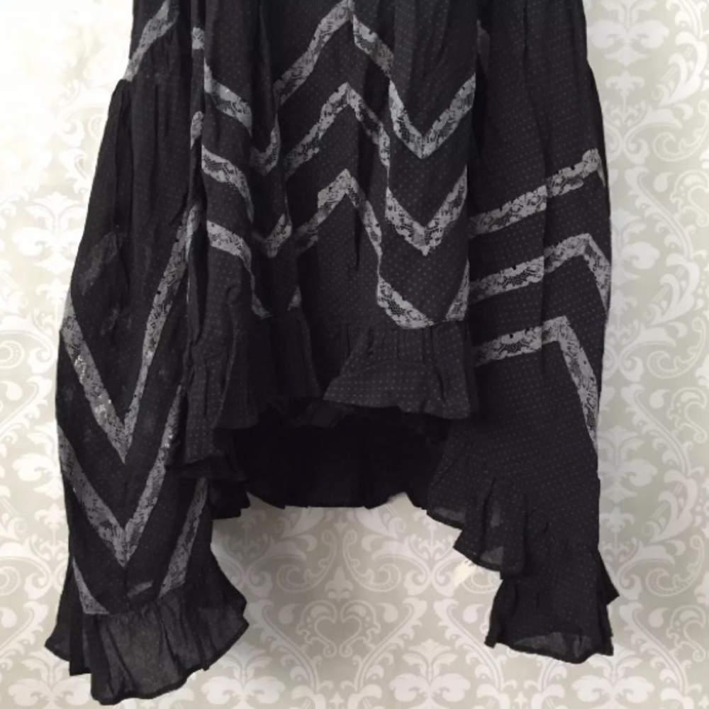 Intimately Free People Lace Trim Handkerchief Top - Picture 6 of 8